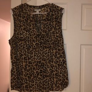 Trendy leopard tank!